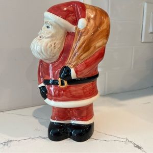 WIZA Polish Pottery, Made in Poland, Whimsical SANTA